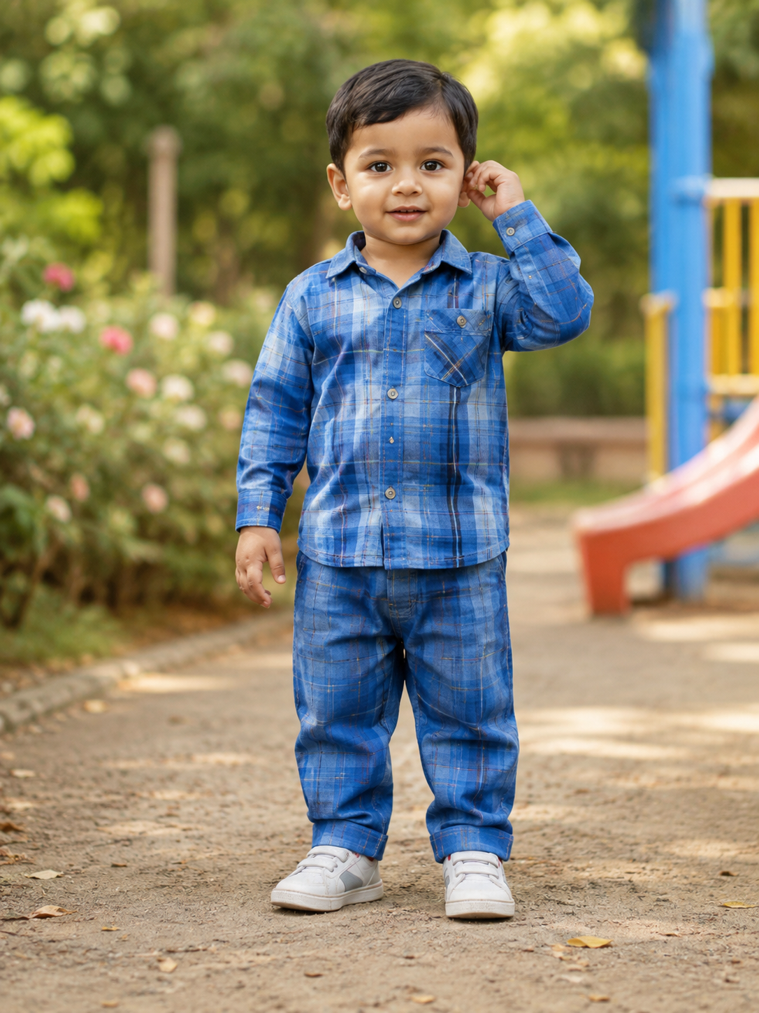 Sage Green Casual Baby