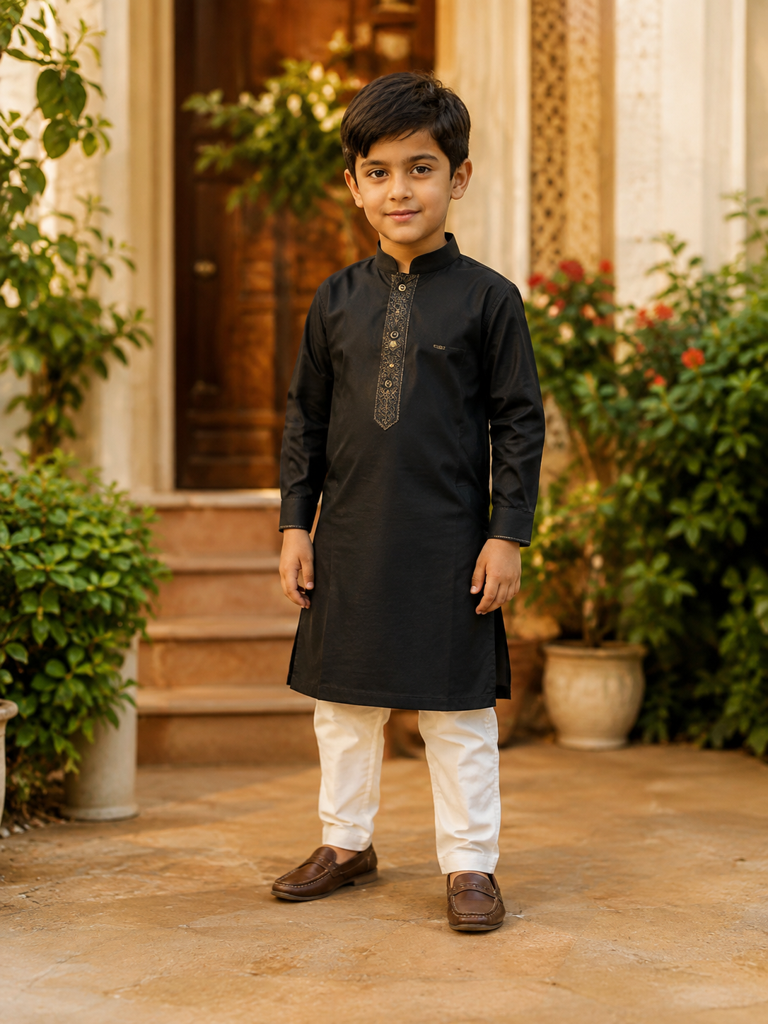 Black Stylish Panjabi 